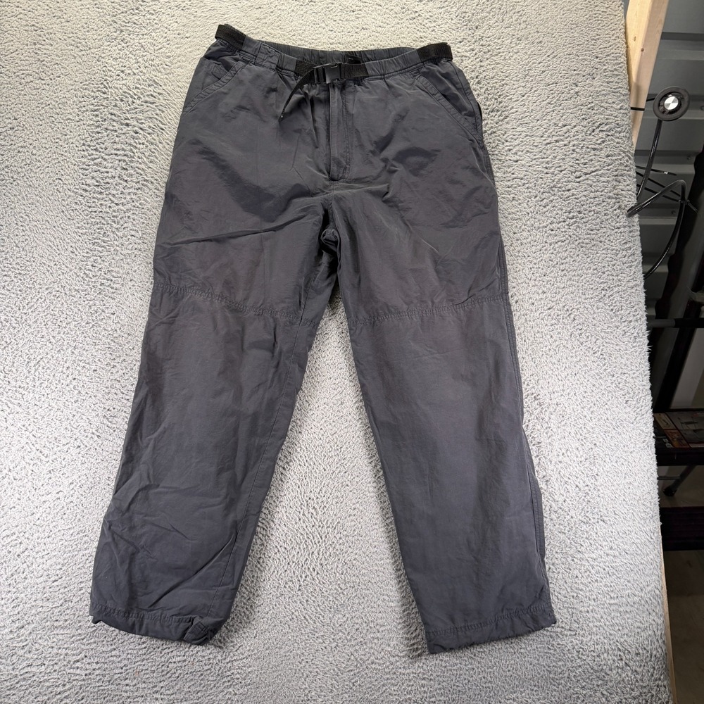 Outer Rim Pant Mens XL Gray Nylon Windbreaker Straight Travel Hiking Gorpcore